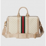 グッチ ベージュ Beige トラベルバッグ メンズ  724642 UULDT 9684