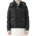 モンクレール MONCLER ダウンジャケット ブラック レディース hyoseris 1a00032 68352 999