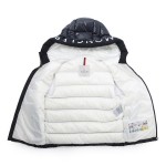 モンクレール MONCLER ダウンベスト ブルー レディース montreuil 1a00101 68950 742