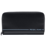 プラダ PRADA ラウンドファスナー 長財布 小銭入れ付き ブラック メンズ ウォレット 財布 ギフト プレゼント 2ml317 2bay f0002 CITY SPORT シティ スポーツ