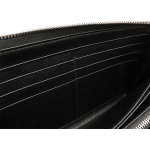 プラダ SAFFIANO CHARAC ロゴ ラウンドファスナー 長財布 サフィアーノ 型押しレザー NERO ブラック 黒 シルバー金具 2ML317