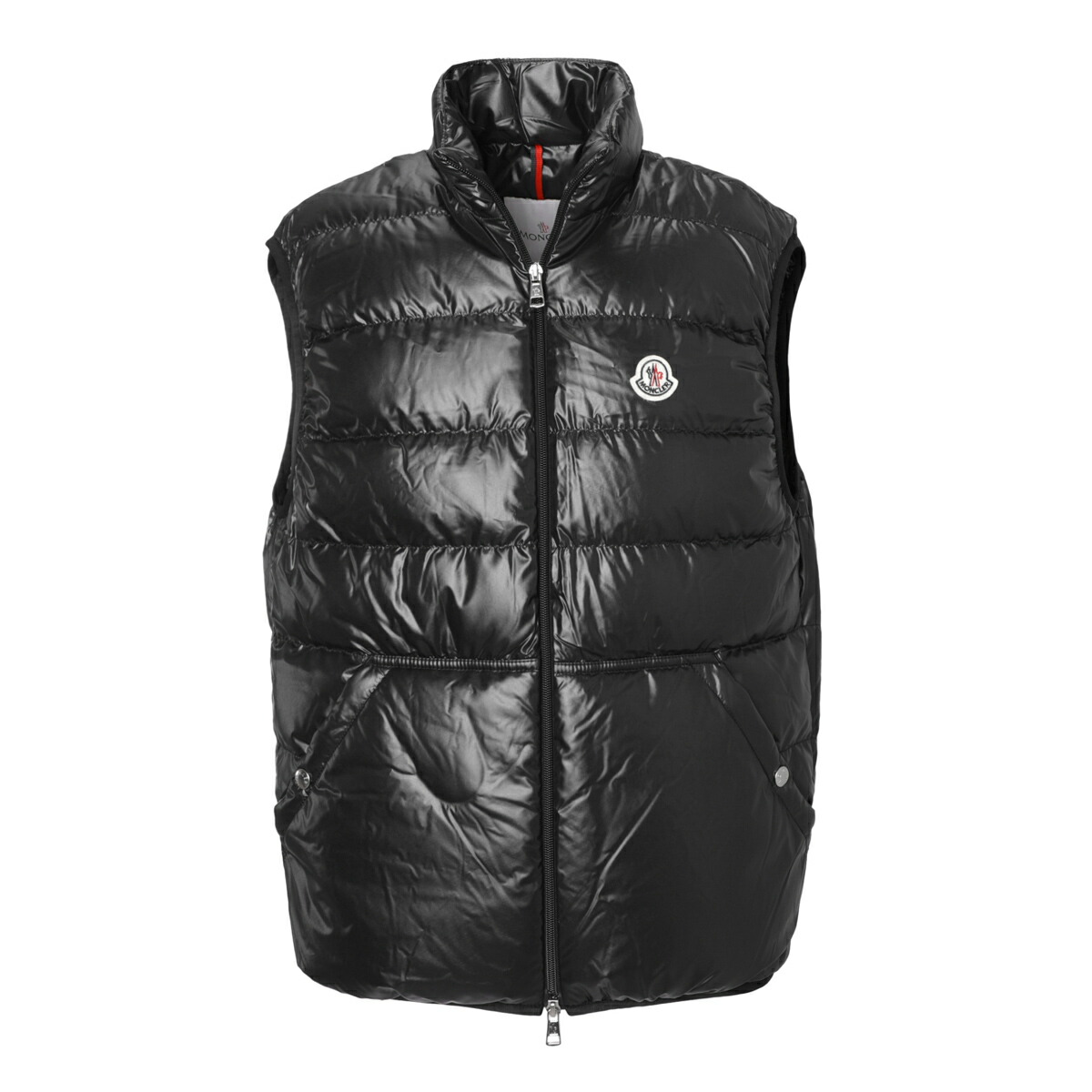 モンクレール MONCLER ダウンベスト ブラック メンズ aube 1a00079 595zj 999