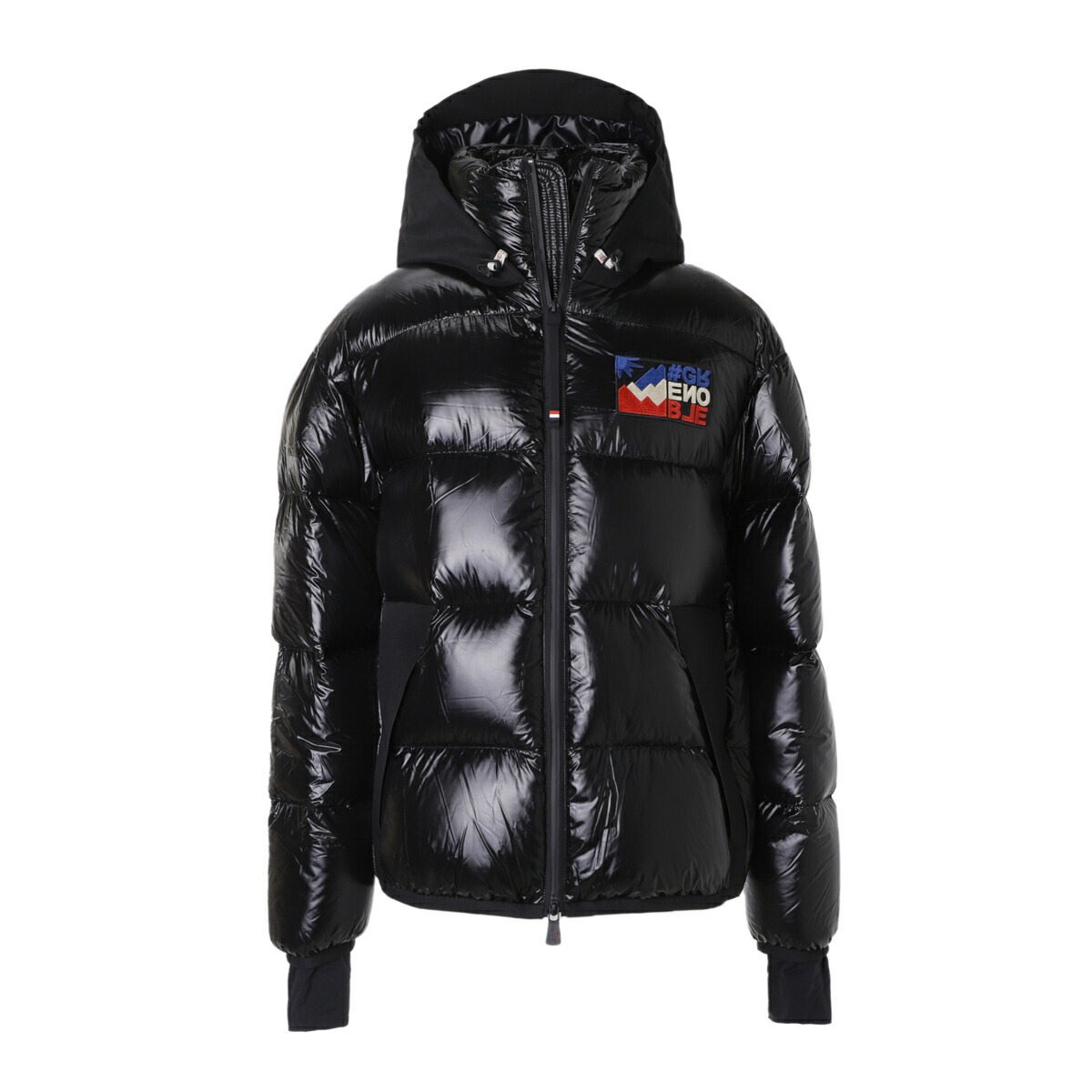 モンクレール激安 グルノーブル MONCLER GRENOBLE ダウンジャケット ブラック メンズ marcassin 1a00049 54an2 999