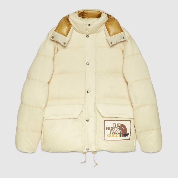 ノースフェイス × グッチ 軽量 ダウンジャケット 663753 XAAC0 9118