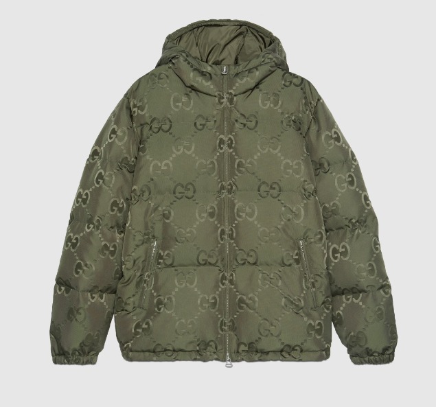 GUCCI ジャンボGGキャンバス ダウンジャケット 698710 Z8A53 3175