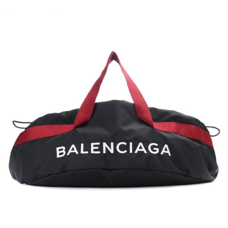 バレンシアガ ボストンバッグ  レディース ギフト プレゼント 青 ナイロン 旅行 スポーツ 489941 9f91x 1091 WHEEL BAG M ホイール バッグ
