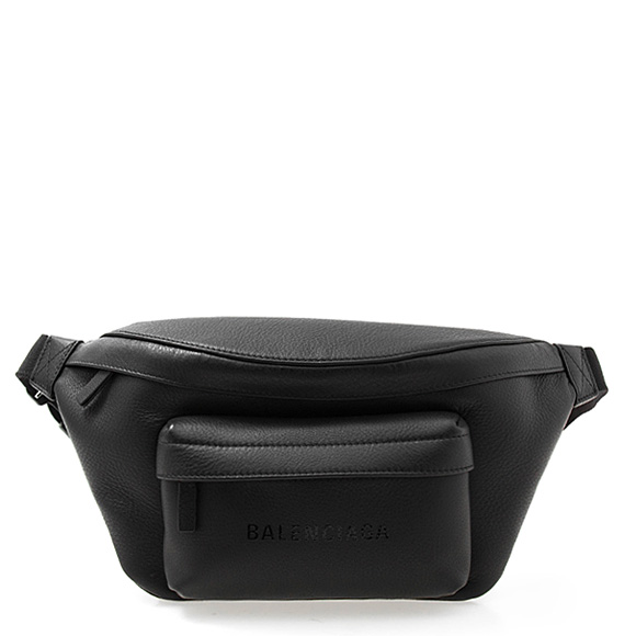 バレンシアガバッグ メンズ ウエストバッグ ブラック EVERYDAY BELT PACK 552375 DLQ4N 1065 BLACK/L BLACK
