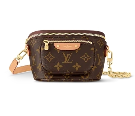 ルイヴィトン Louis Vuitton ミニ バムバッグ モノグラム M82335