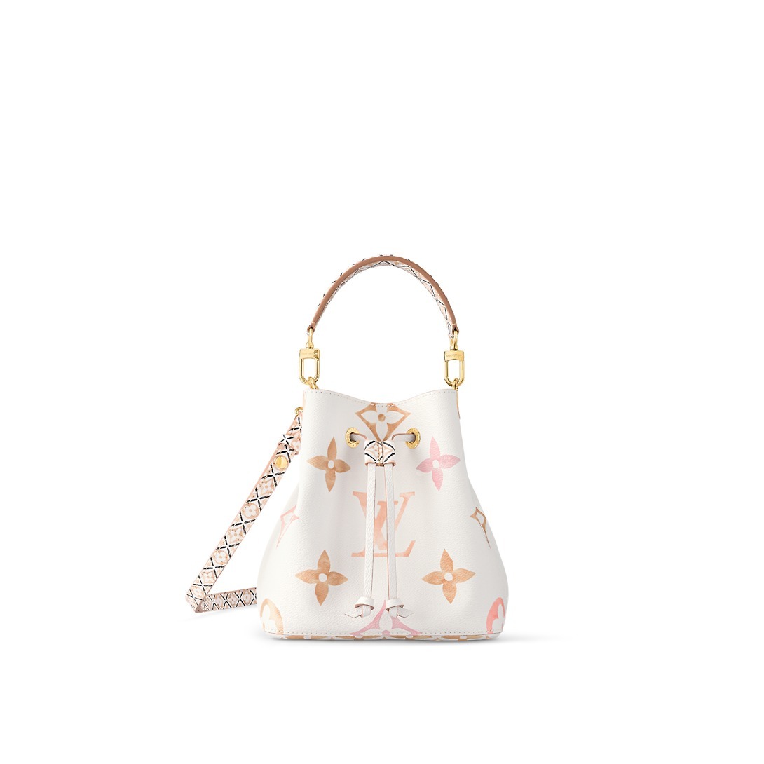 ルイ・ヴィトン モノグラム ト ネオノエBB LV バイ・ザ・プール ベージュ ショルダーバッグ ハンドバッグ 2WAYバッグ 巾着  M22985