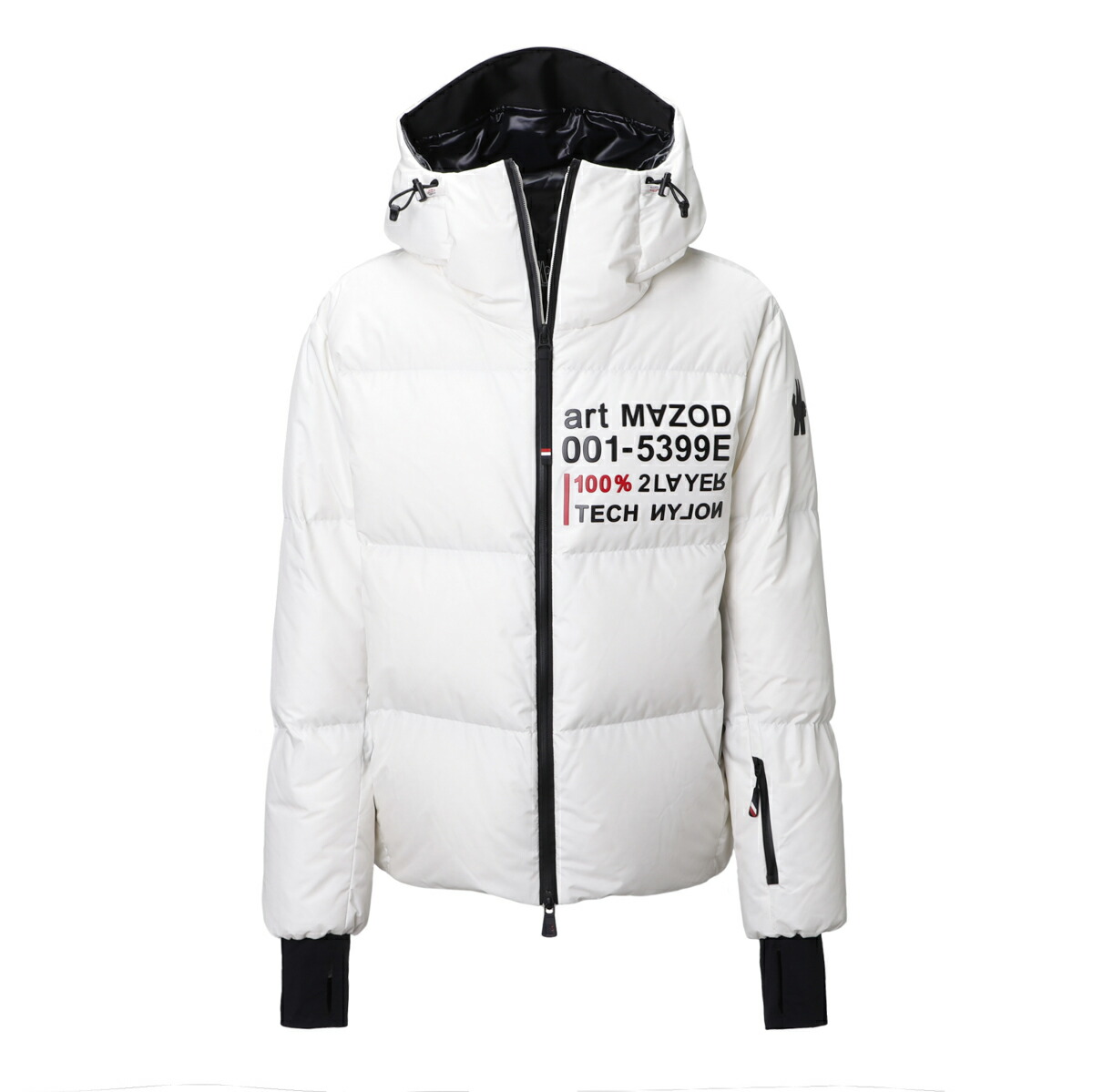 モンクレール グルノーブル MONCLER GRENOBLE ダウンジャケット ホワイト mazod 1a00066 5399e 041