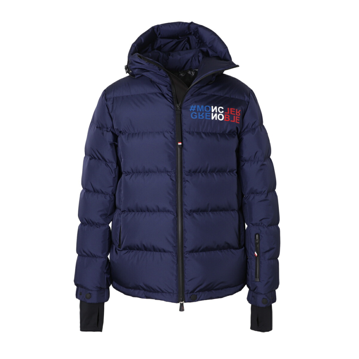 モンクレール グルノーブル MONCLER GRENOBLE フーデッド ダウンジャケット ブルー メンズ isorno 1a00015 5399e 764