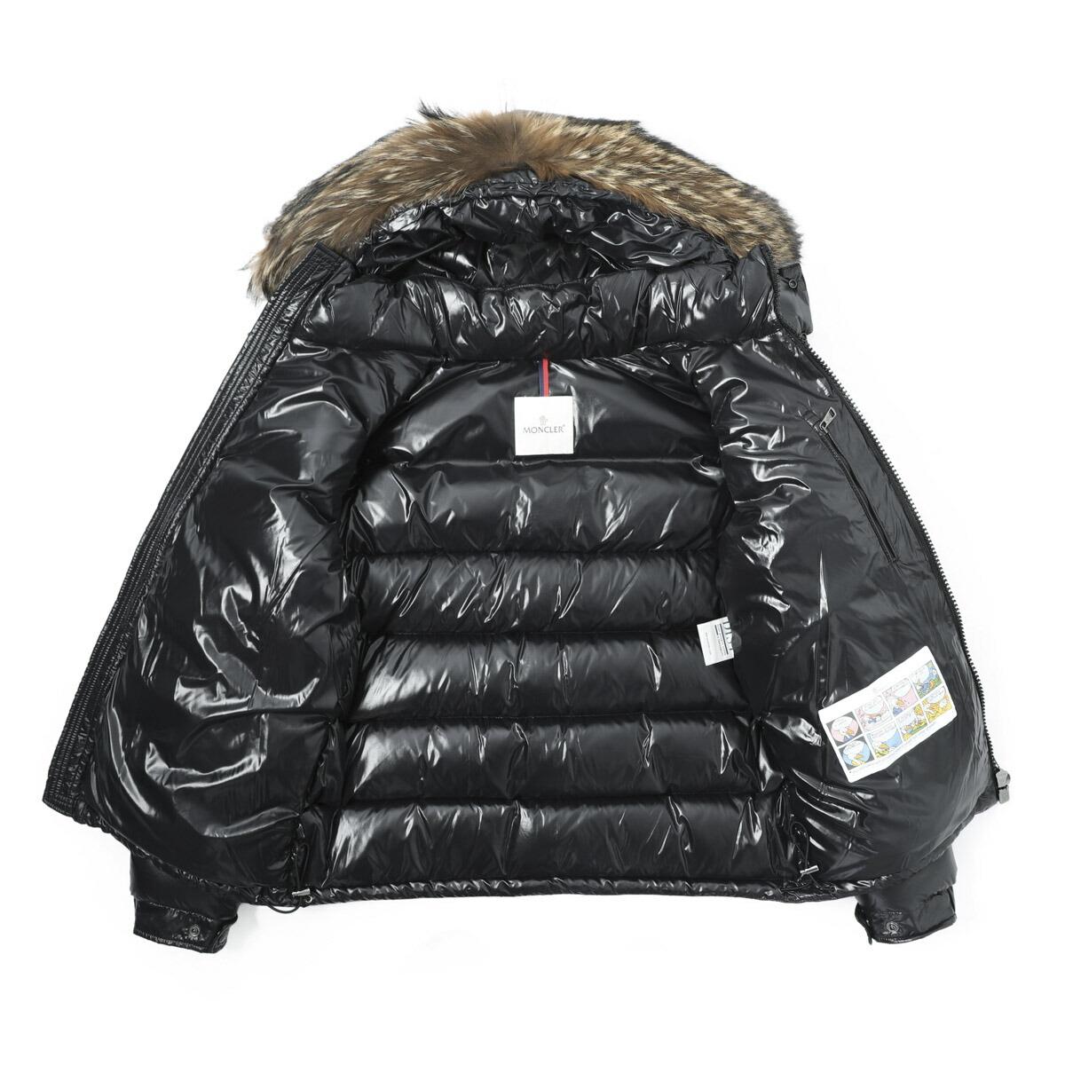 モンクレール MONCLER ダウンジャケット ブラック mayafur 1a00171 68950 999