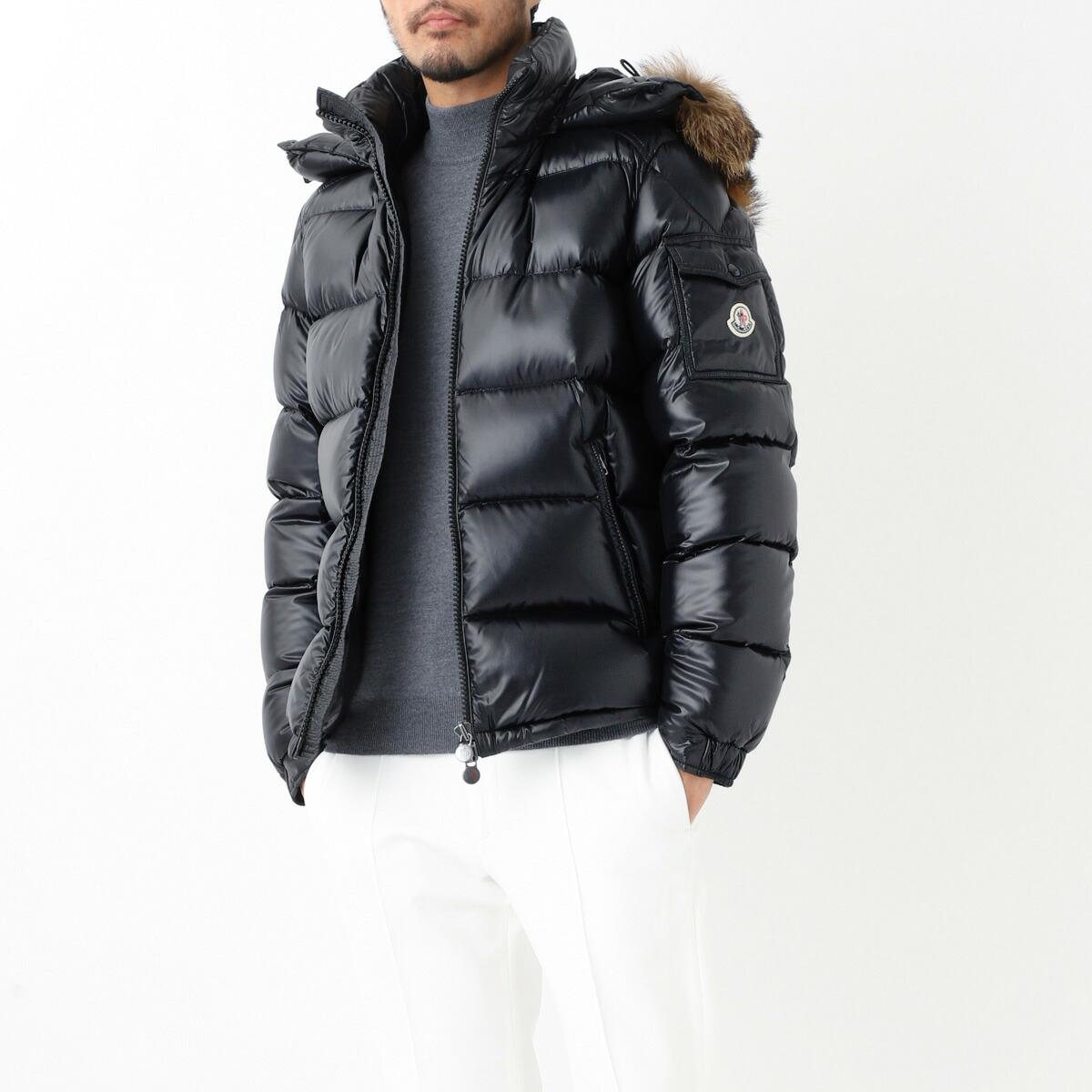 モンクレール MONCLER ダウンジャケット ブラック mayafur 1a00171 68950 999