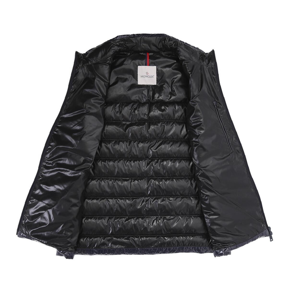 モンクレール MONCLER ダウンベスト ブルー usedom 1a00036 595p7 7a9