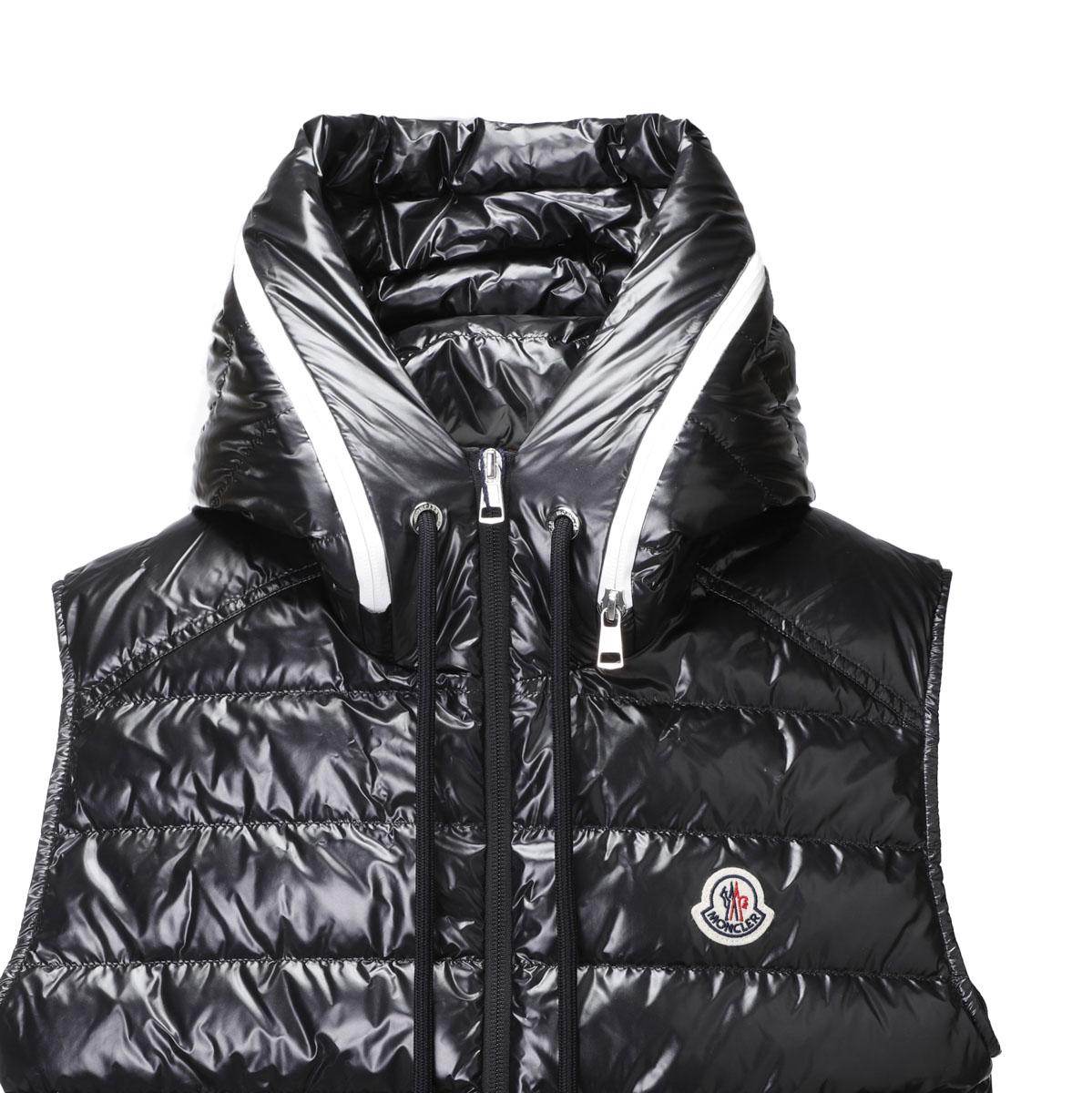 モンクレール MONCLER ダウンベスト ジレ ブラック akaishi 1a00059 596j9 999