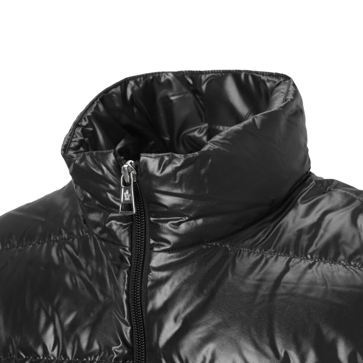 モンクレール MONCLER ダウンベスト ブラック メンズ aube 1a00079 595zj 999