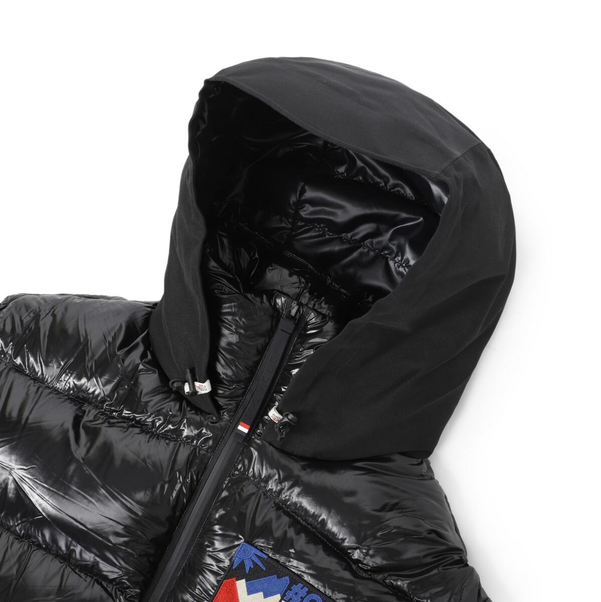 モンクレール激安 グルノーブル MONCLER GRENOBLE ダウンジャケット ブラック メンズ marcassin 1a00049 54an2 999
