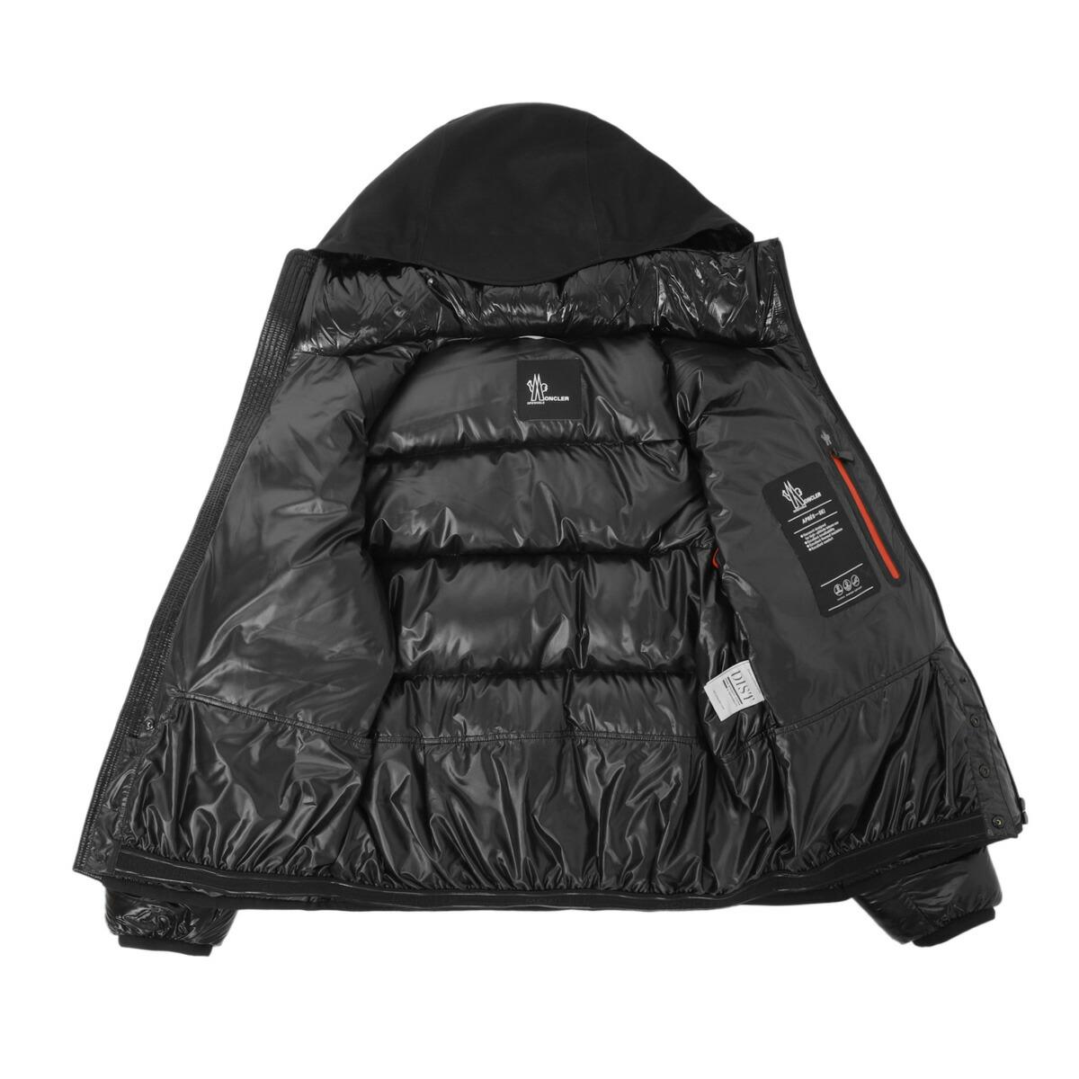 モンクレール激安 グルノーブル MONCLER GRENOBLE ダウンジャケット ブラック メンズ marcassin 1a00049 54an2 999