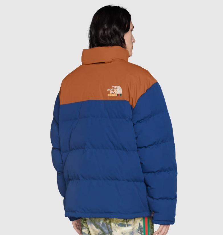 ノースフェイス × グッチ メンズ ダウンジャケット 663757 XAADP 4383