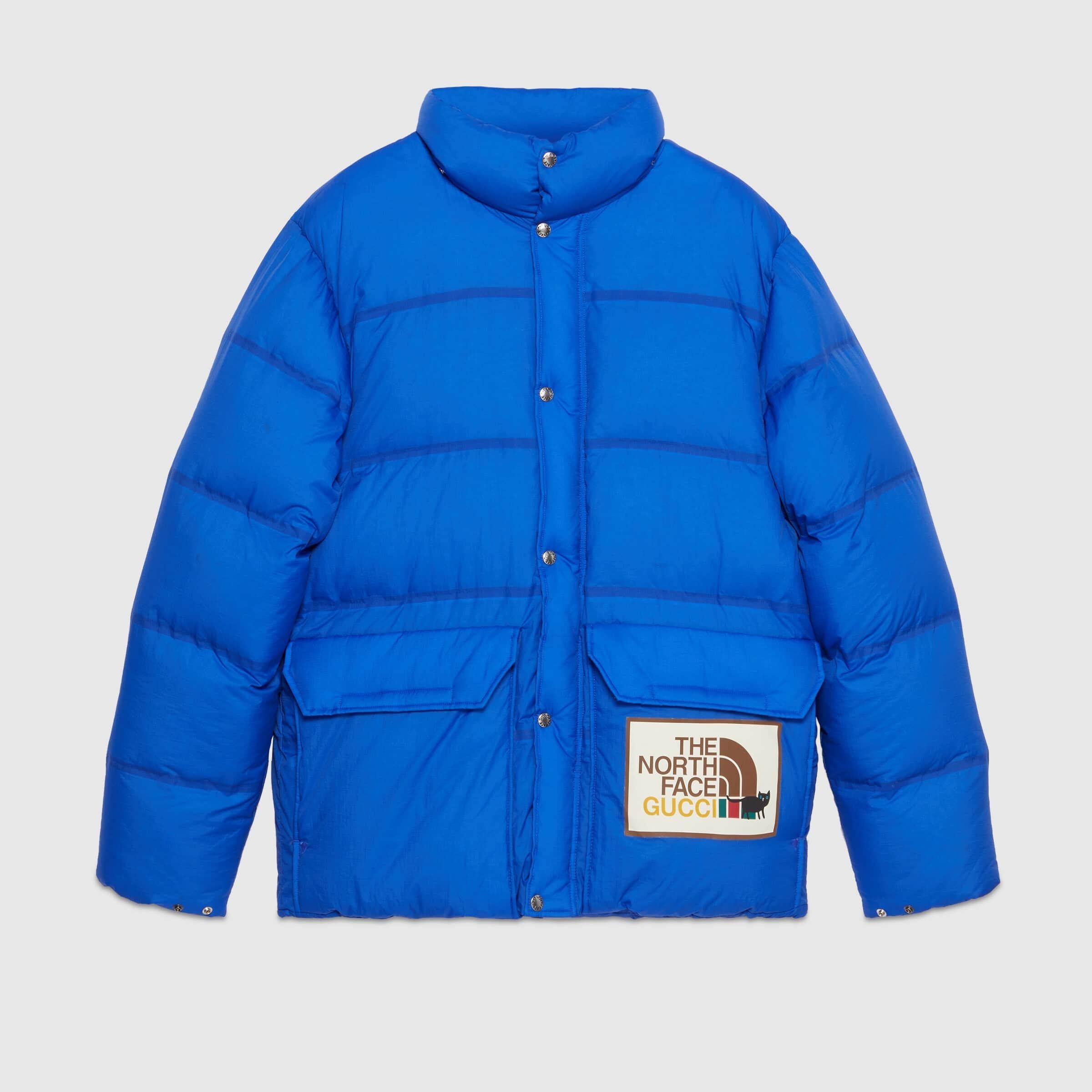 ノースフェイス × グッチ  軽量 ダウンジャケット 663753 XAACW 4316