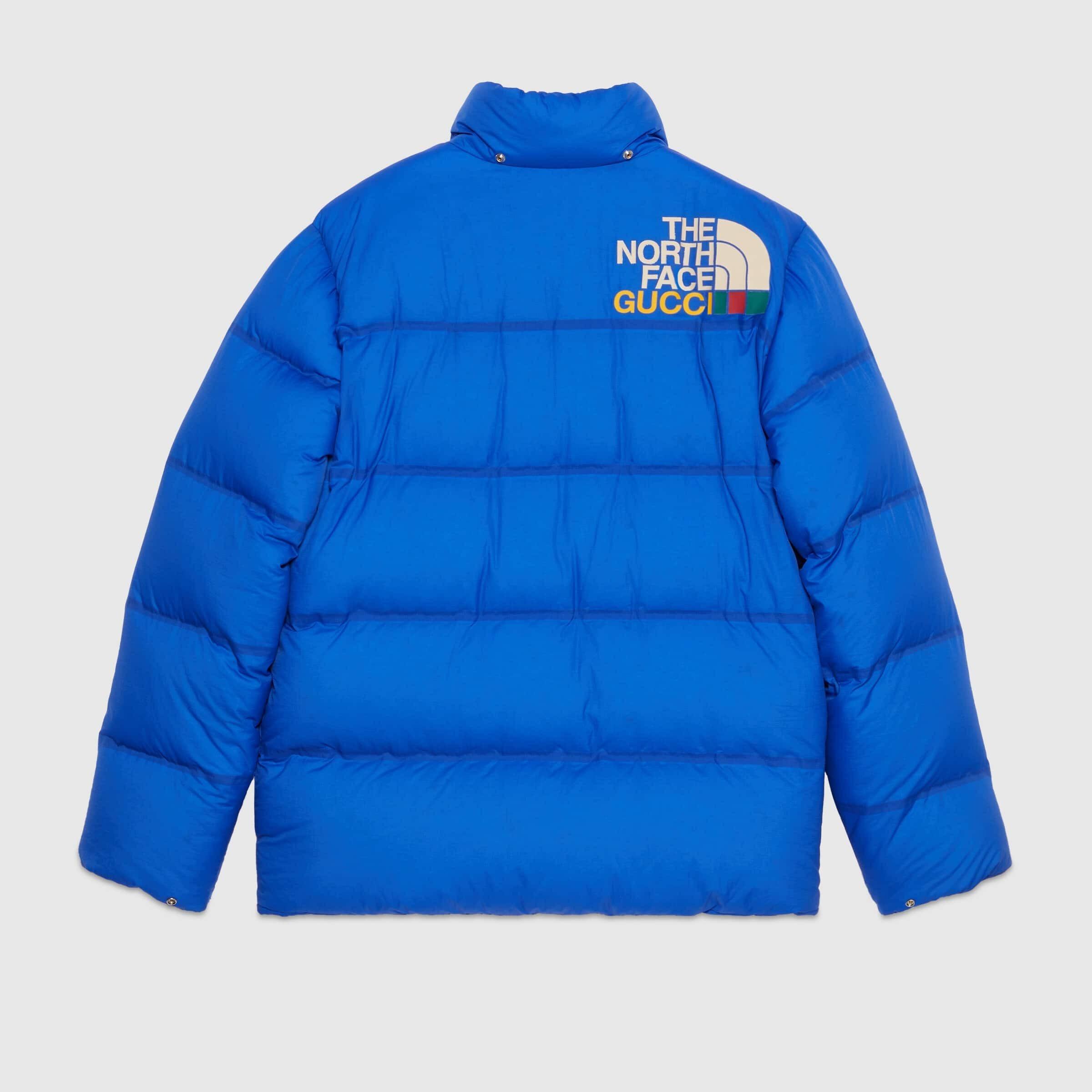 ノースフェイス × グッチ  軽量 ダウンジャケット 663753 XAACW 4316