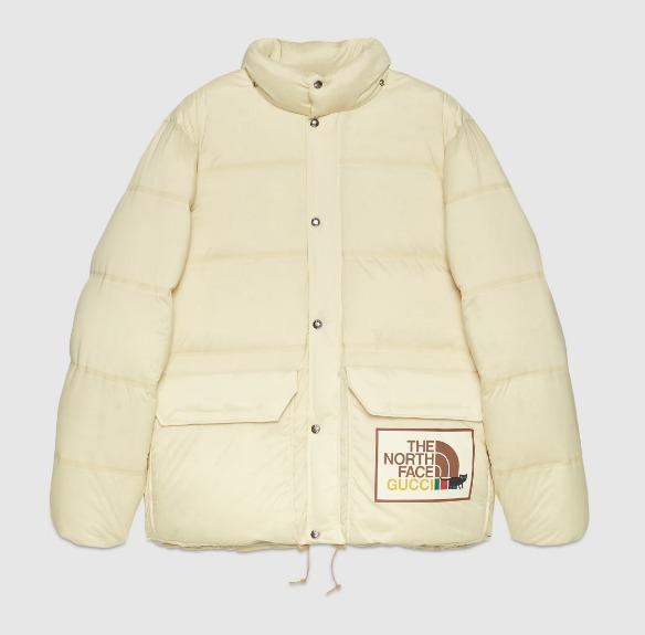 ノースフェイス × グッチ 軽量 ダウンジャケット 663753 XAAC0 9118