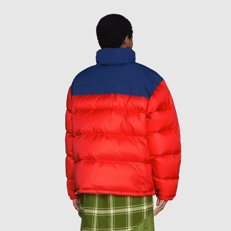 ノースフェイス × グッチ ダウンジャケット 663733 XLUHP 6159