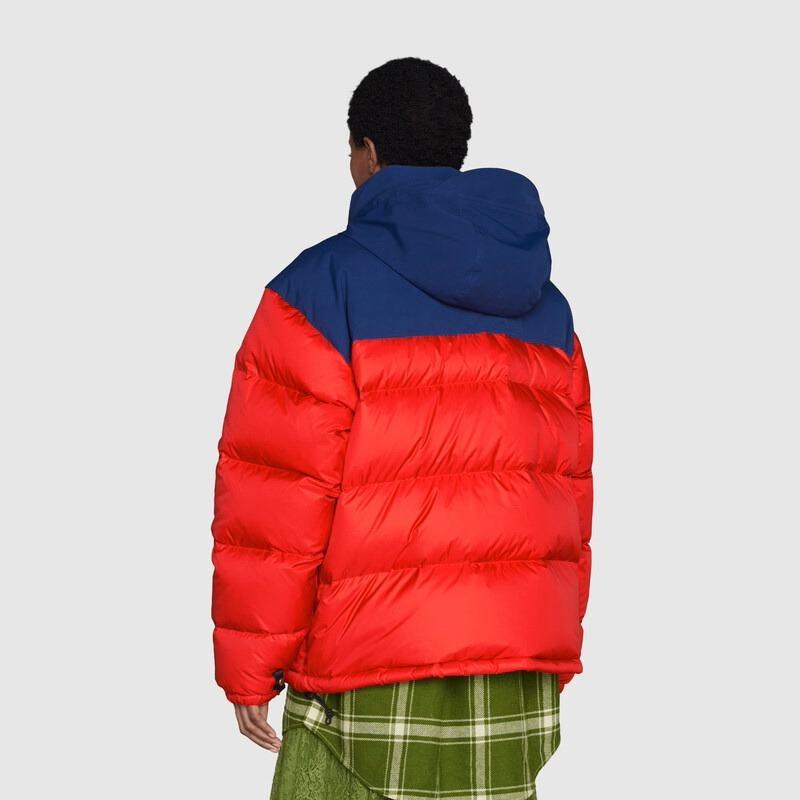 ノースフェイス × グッチ ダウンジャケット 663733 XLUHP 6159