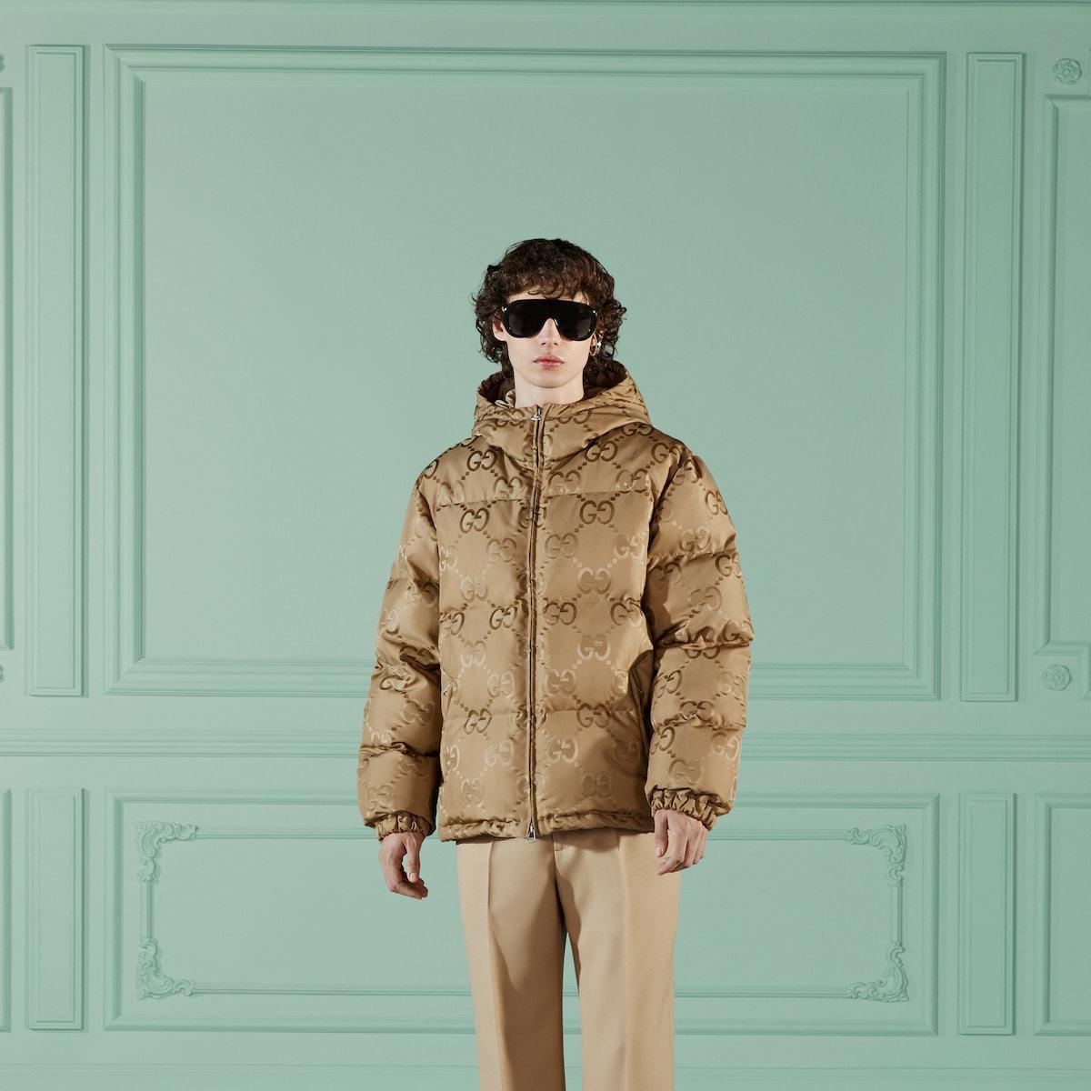 GUCCI ジャンボGGキャンバス ダウンジャケット 698710 Z8A53 2164