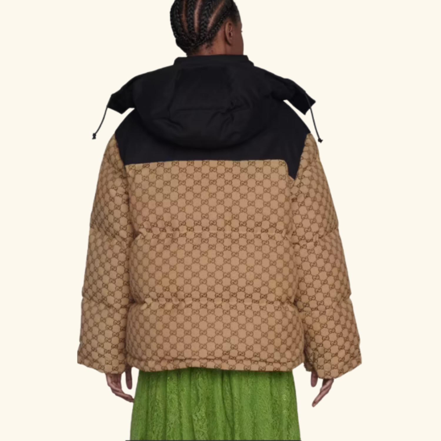THE NORTH FACE GUCCI GGキャンバス ダウンジャケット 670908