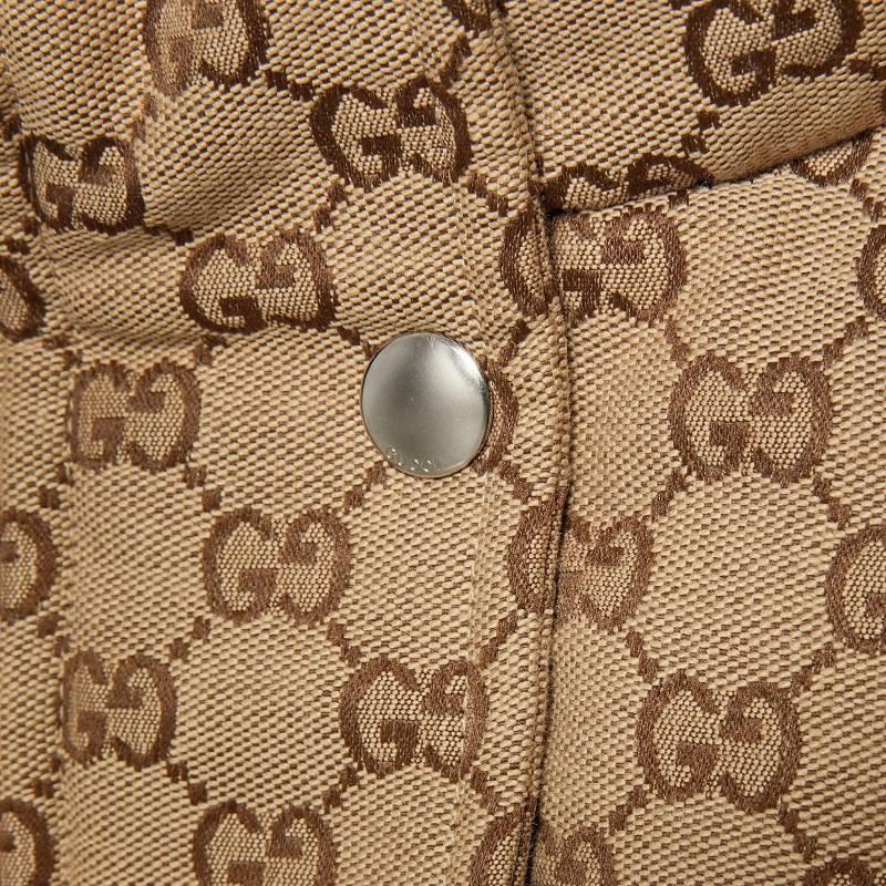 GUCCI GGコットンキャンバス ダウンジャケット 717558 Z9AAR 2184
