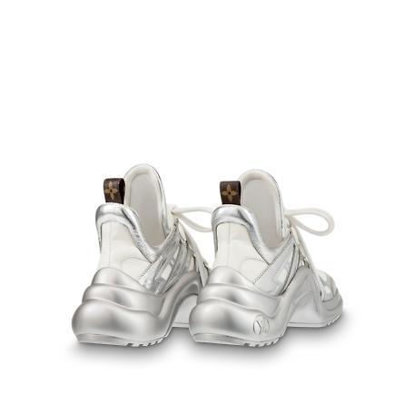 LOUIS VUITTON LVアークライト スニーカー メタリック 1A52JE