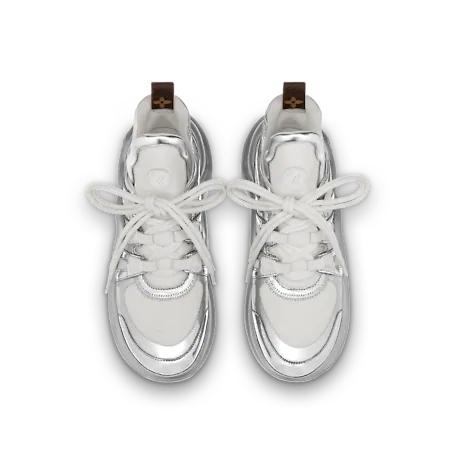 LOUIS VUITTON LVアークライト スニーカー メタリック 1A52JE