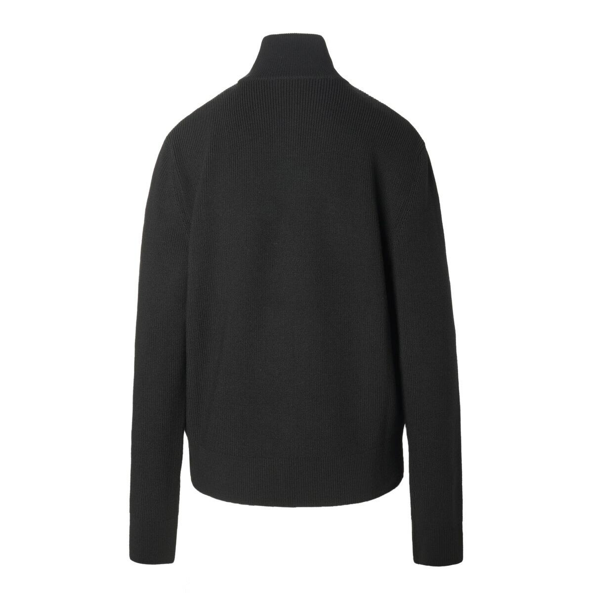 モンクレール MONCLER ダウン切り替え ニットブルゾン ブラック 9b00008 m1131 999