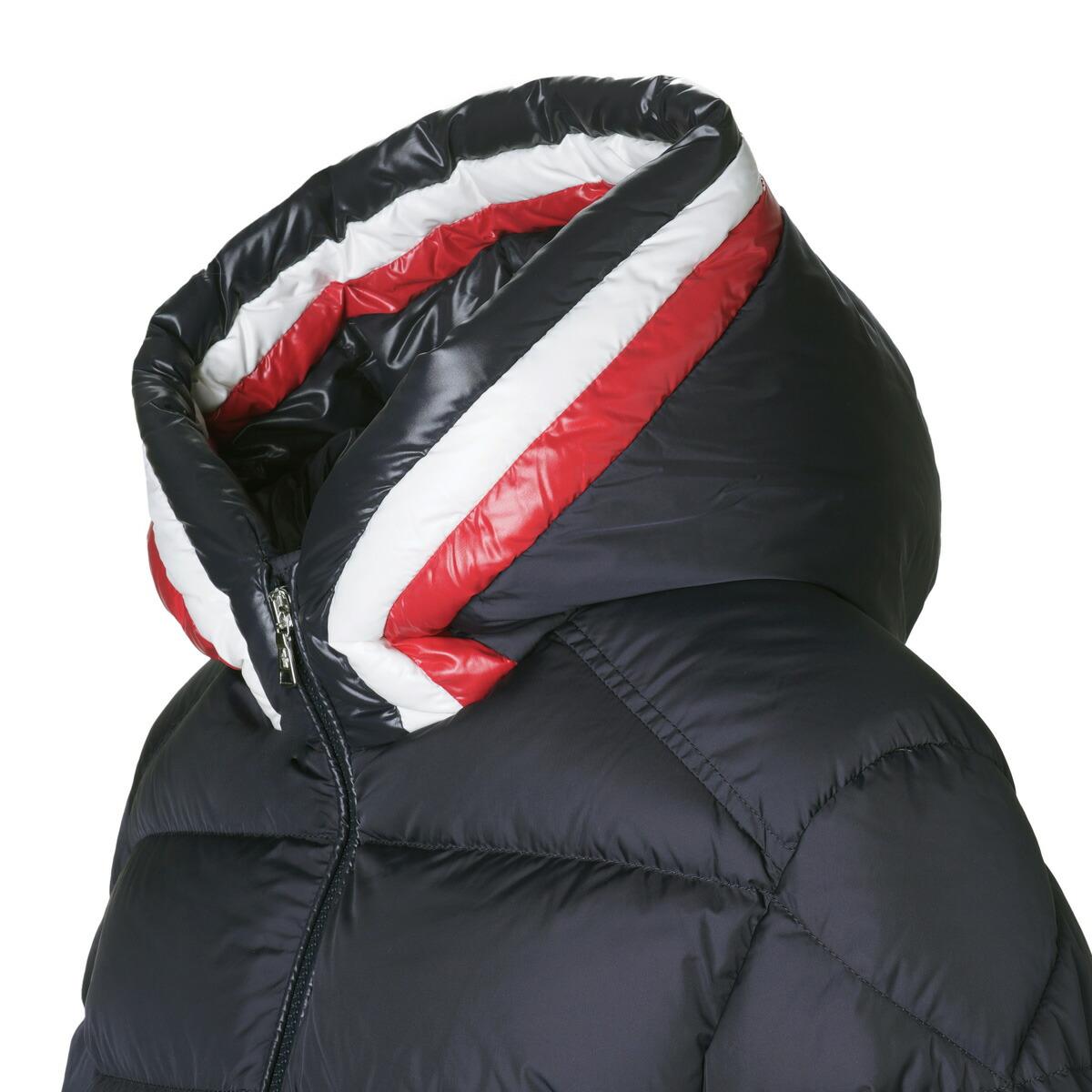 モンクレール MONCLER ロングダウンジャケット ブルー falzem 1c00008 68352 742