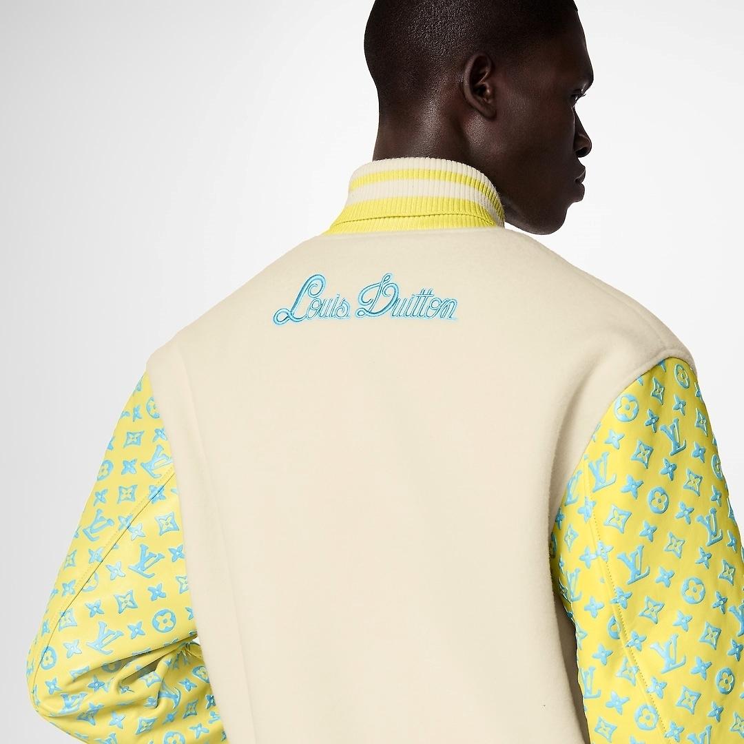 LOUIS VUITTON LVモノグラムプレイグラウンドバーシティブルゾン 1AB93Y