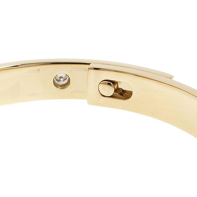 カルティエブレスレット　アニバーサリー　イエローゴールド×1Pダイヤ　K18YG×ダイヤ　18金　750　イエローゴールド　18K B6011417
