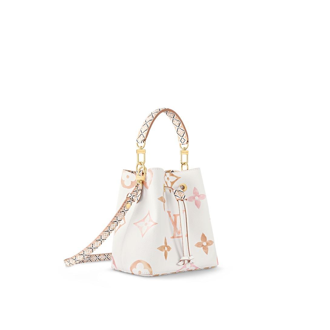 ルイ・ヴィトン モノグラム ト ネオノエBB LV バイ・ザ・プール ベージュ ショルダーバッグ ハンドバッグ 2WAYバッグ 巾着  M22985