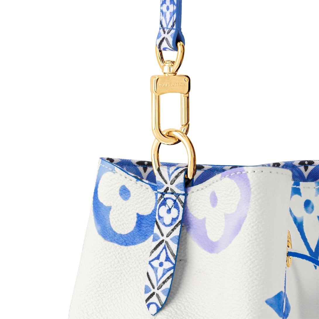 ルイ・ヴィトン モノグラム ト ネオノエBB LV バイ・ザ・プール ブルー ショルダーバッグ ハンドバッグ 2WAYバッグ 巾着  M22986