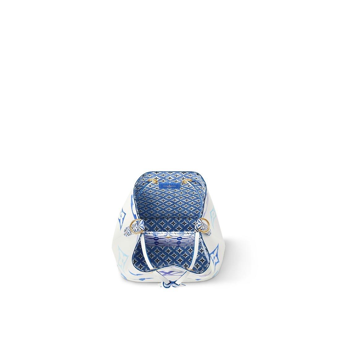 ルイ・ヴィトン モノグラム ト ネオノエBB LV バイ・ザ・プール ブルー ショルダーバッグ ハンドバッグ 2WAYバッグ 巾着  M22986
