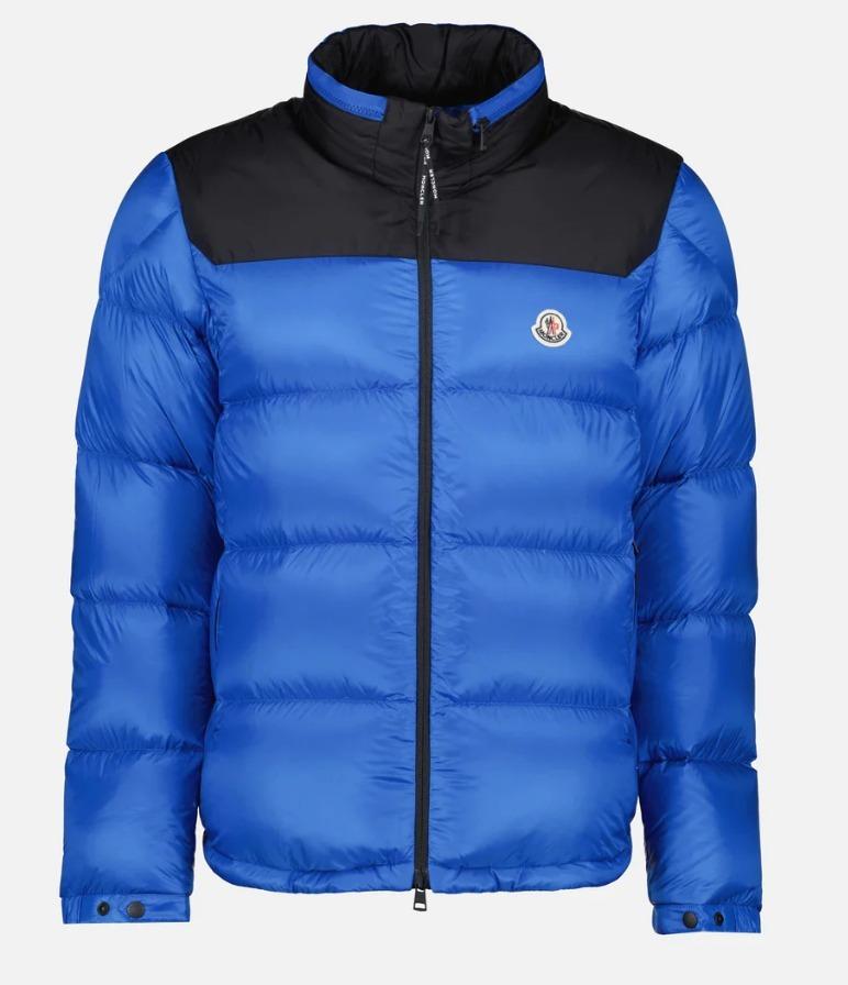 MONCLER モンクレール ダウンジャケット PEUPLIER プープリエ メンズ ナイロン フード収納 ブルゾン アイコンパッチ 撥水 1A00147 5967G 725