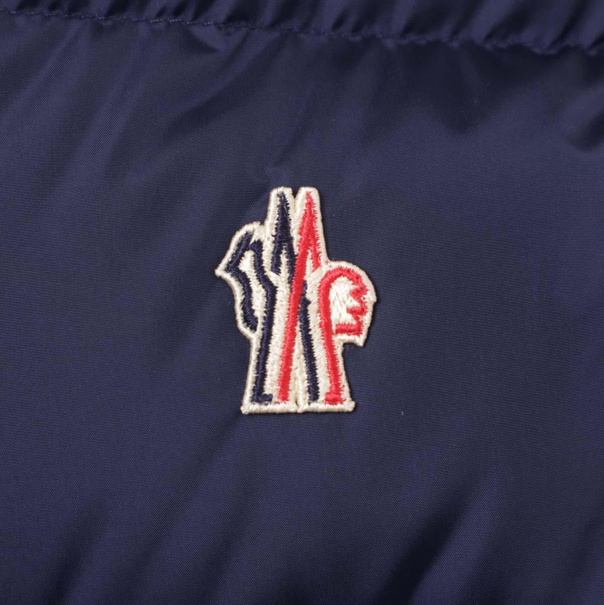 モンクレール グルノーブル MONCLER GRENOBLE フーデッド ダウンジャケット ブルー メンズ isorno 1a00015 5399e 764