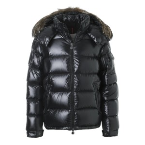 モンクレール MONCLER ダウンジャケット ブラック mayafur 1a00171 68950 999