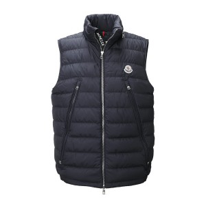 モンクレール MONCLER ダウンベスト ジレ ブルー メンズ albyt 1a00060 54a81 778