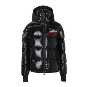 モンクレール激安 グルノーブル MONCLER GRENOBLE ダウンジャケット ブラック メンズ marcassin 1a00049 54an2 999