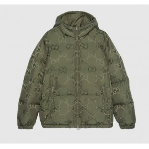 GUCCI ジャンボGGキャンバス ダウンジャケット 698710 Z8A53 3175