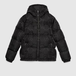 GUCCI ジャンボGGキャンバス ダウンジャケット 698710 Z8A2S 1000