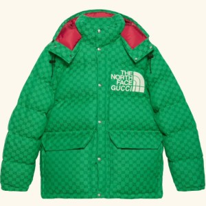 THE NORTH FACE GUCCI GGキャンバス ダウンコート 670766 Z8APX 3421