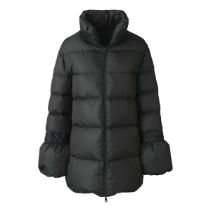 モンクレール MONCLER ダウンジャケット ブラック レディース barroude 1a00026 59632 999