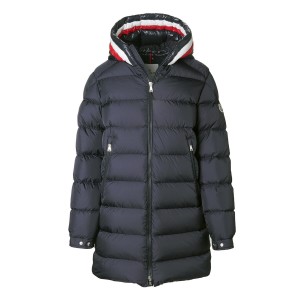 モンクレール MONCLER ロングダウンジャケット ブルー falzem 1c00008 68352 742